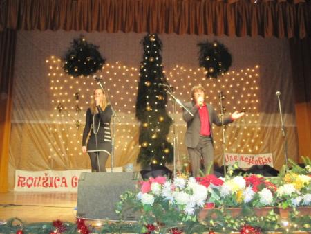 Božično-novoletni koncert ob 10-letnici glasbenega delovanja Franca Gorze 55